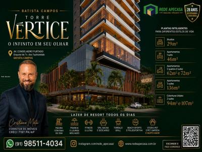 Apartamento para Venda, em Bel�m, bairro BATISTA CAMPOS, 1 dormit�rio, 1 banheiro, 1 su�te