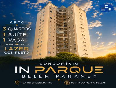 Apartamento para Venda, em S�o Paulo, bairro Belenzinho, 3 dormit�rios, 2 banheiros, 1 su�te, 1 vaga