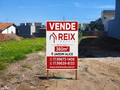 Terreno para Venda, em S�o Jos� do Rio Preto, bairro JARDIM ALICE