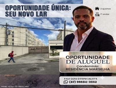 Apartamento para Loca��o, em Macei�, bairro Tabuleiro do Martins, 2 dormit�rios, 1 banheiro