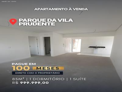 Apartamento para Venda, em S�o Paulo, bairro Parque da Vila Prudente, 1 dormit�rio, 2 banheiros, 1 su�te, 1 vaga