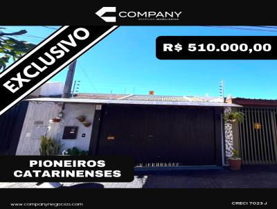 Casa para Venda, em Cascavel, bairro Pioneiros Catarinenses, 3 dormit�rios