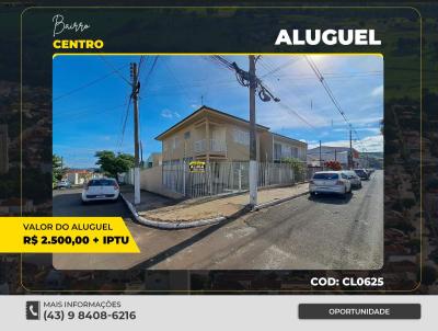 Casa para Loca��o, em Santo Ant�nio da Platina, bairro CENTRO, 3 dormit�rios, 4 banheiros, 1 su�te, 2 vagas
