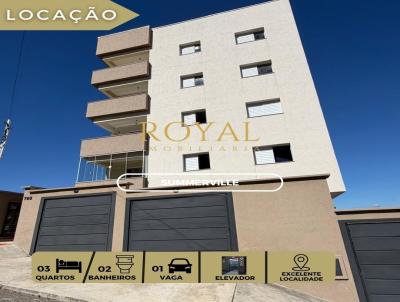 Apartamento para Loca��o, em Po�os de Caldas, bairro Summerville, 3 dormit�rios, 2 banheiros, 1 su�te, 1 vaga