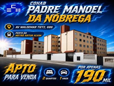 Apartamento para Venda, em S�o Paulo, bairro Artur Alvim, 2 dormit�rios, 1 banheiro, 1 vaga