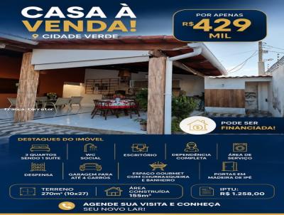 Casa para Venda, em Parnamirim, bairro Nova Parnamirim, 3 dormit�rios, 2 banheiros, 1 su�te, 4 vagas