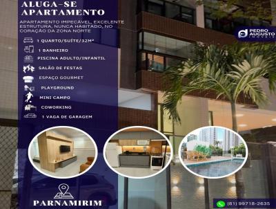 Apartamento para Loca��o, em Recife, bairro Parnamirim, 1 dormit�rio, 1 banheiro, 1 su�te, 1 vaga