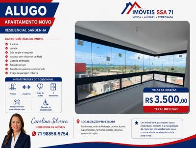 Aluguel Anual para Loca��o, em Salvador, bairro Piat�, 2 dormit�rios, 2 su�tes