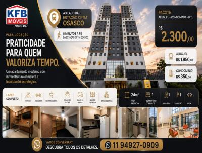 Apartamento para Loca��o, em Osasco, bairro Bonfim, 1 dormit�rio, 1 banheiro