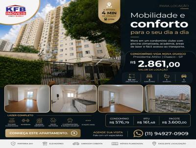 Apartamento para Loca��o, em Osasco, bairro Presidente Altino, 2 dormit�rios, 1 banheiro, 1 vaga