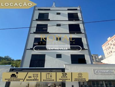 Apartamento para Loca��o, em Po�os de Caldas, bairro Centreville, 1 banheiro, 1 vaga