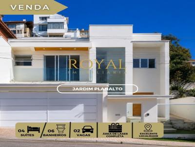 Casa para Venda, em Po�os de Caldas, bairro Jardim Planalto, 6 banheiros, 4 su�tes, 2 vagas