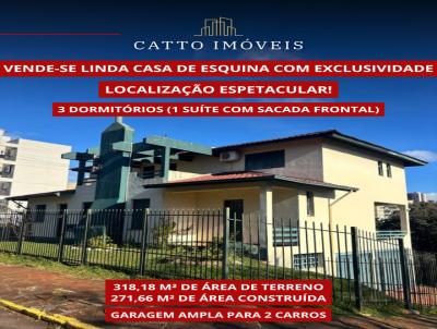 Casa para Venda, em Carazinho, bairro Centro, 3 dormit�rios, 3 banheiros, 1 su�te, 2 vagas