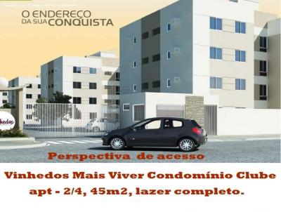 Apartamento para Venda, em Petrolina, bairro Antonio Cassimiro, 2 dormitórios, 1 banheiro, 1 vaga