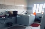Cozinha conjugada com lavanderia