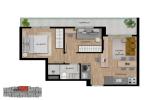 Planta 09 - 2 dorm 46,9m²