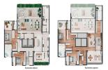 Planta 16 - 5 dorm 552m² - duplex