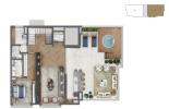 Planta 05 - 4 dorm 329m² - cobertura duplex superior