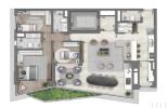 Planta 05 - 3 dorm 132m²