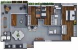 Planta 02 - 3 dorm 96m²