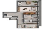 Planta 06 - 2 dorm 79m²