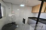 Apartamento decorado com a mesma planta para visualizao do espao e distribuio de ambientes