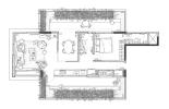 Planta 04 - 1 dorm 114m - garden