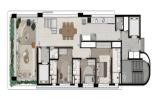 Planta 03 - 3 dorm 313m - cobertura duplex - inferior