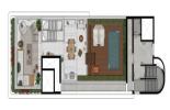 Planta 04 - 3 dorm 313m - cobertura duplex - superior