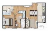 Apto modelo decorado(Sugest�o de decora��o)