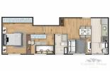 Apto modelo decorado(Sugest�o de decora��o)