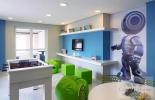 Modelo decorado apartamento de 3 dormit�rios com living ampliado