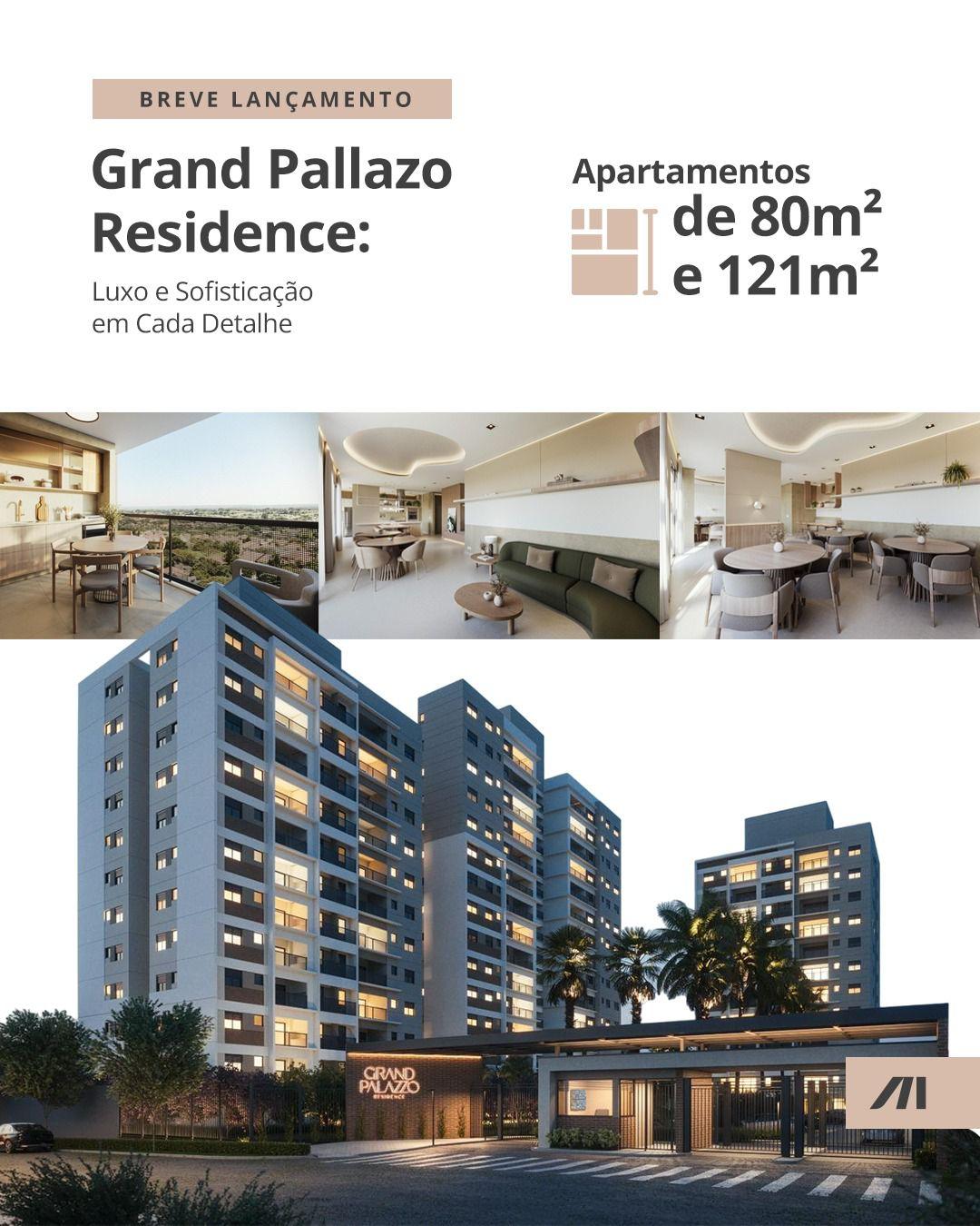 GRAND PALAZZO RESIDENCE - LIMEIRA-SP ( 80M2 E 121M2 )